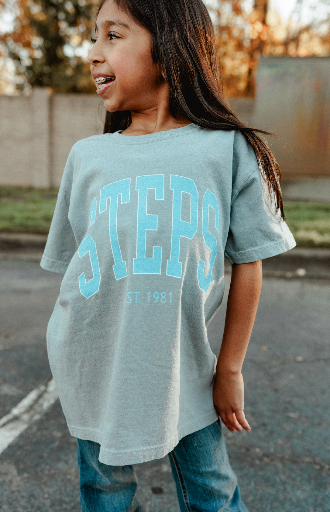 STEPS Youth Varsity Tee