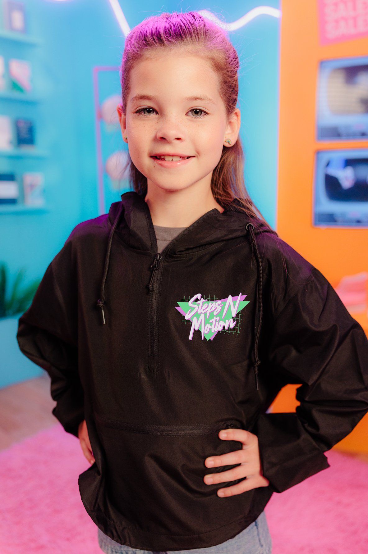 STEPS Retro Windbreaker