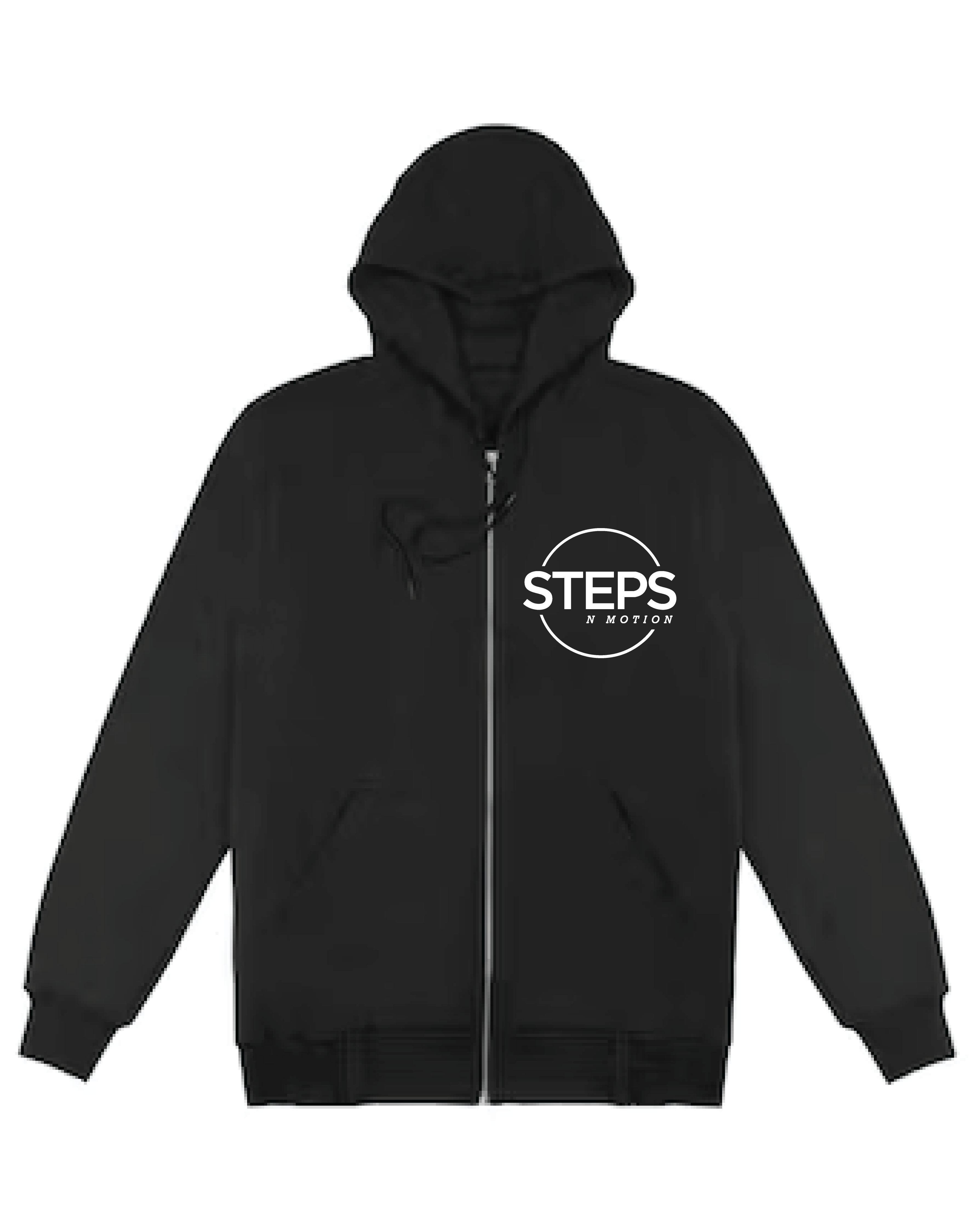 STEPS Classic Zip-Up Performance Team Hoodie