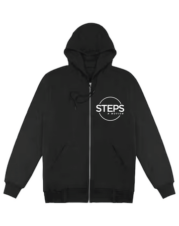 STEPS Classic Zip-Up Performance Team Hoodie